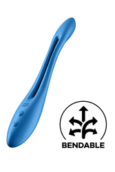 Satisfyer - Elastic Game - Bendable Vibrator - Blue - Stag Shop