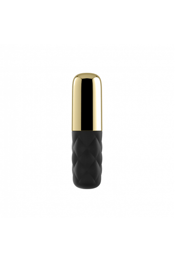 Satisfyer - Lovely Honey Mini Vibrator - Black/Gold - Stag Shop
