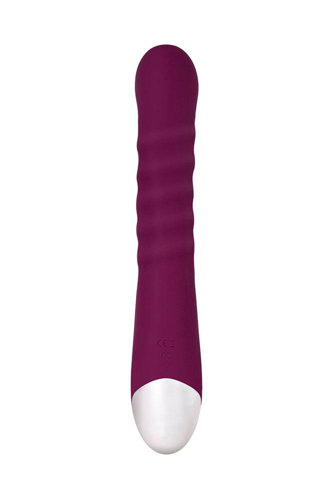 Evolved - Lovely Lucy Dual Vibrator - Burgundy - Stag Shop