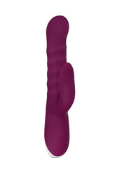Evolved - Lovely Lucy Dual Vibrator - Burgundy - Stag Shop