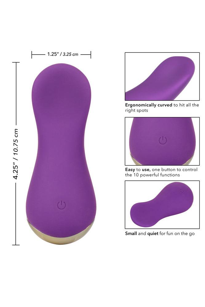 Cal Exotics - Slay - LoveMe Silcone Vibrator - Purple - Stag Shop