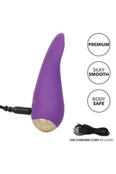 Cal Exotics - Slay - LoveMe Silcone Vibrator - Purple - Stag Shop