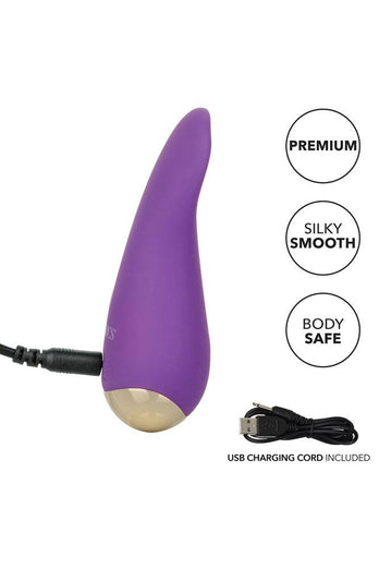 Cal Exotics - Slay - LoveMe Silcone Vibrator - Purple - Stag Shop