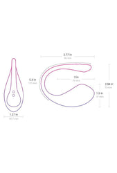 Lovense - Lush 3 Bluetooth Egg Vibrator - Pink - Stag Shop