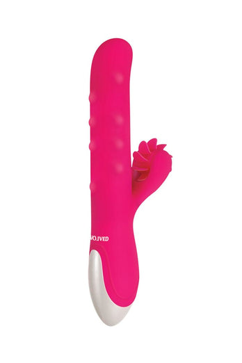 Evolved - Love Spun Dual Vibrator - Pink - Stag Shop
