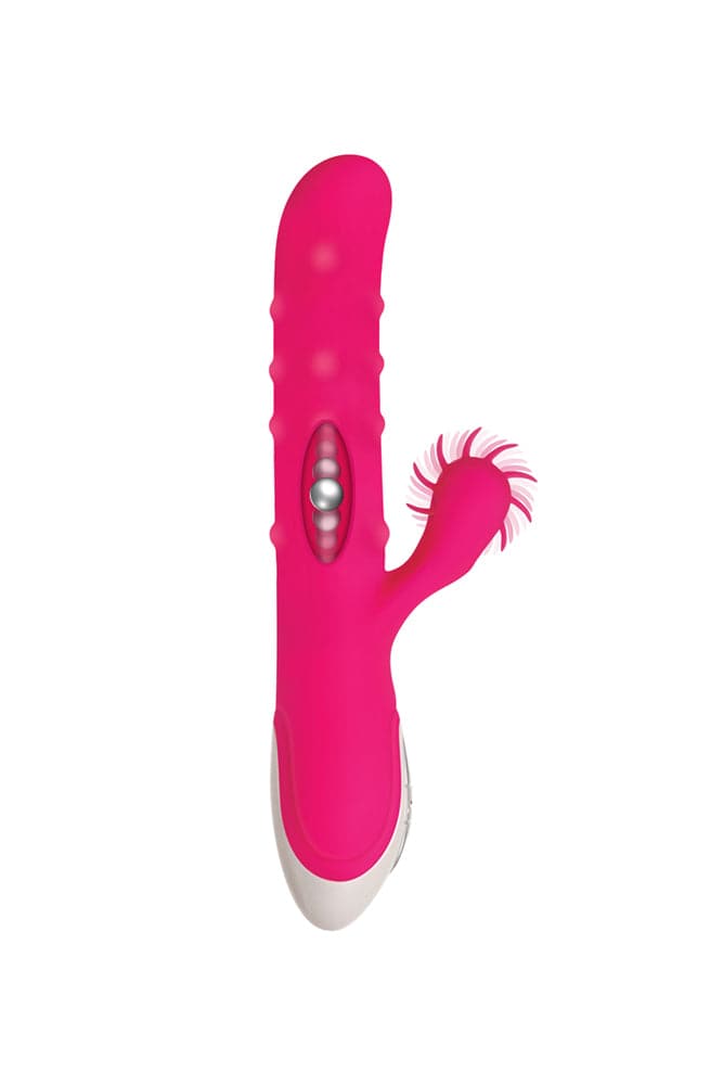 Evolved - Love Spun Dual Vibrator - Pink | Stag Shop Evolved - Love Spun Dual Vibrator - Pink | Stag Shop