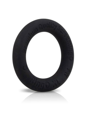 Screaming O - RingO - Ritz XL Stretchy Silicone Cock Ring - Black - Stag Shop