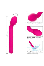 Cal Exotics - Bliss - Liquid Silicone Tulip Vibrator - Pink - Stag Shop