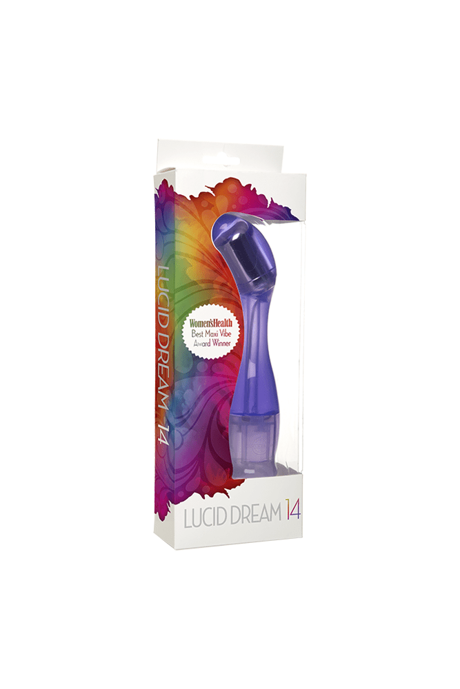 Doc Johnson - Lucid Dreams 14 Vibrator - Purple - Stag Shop