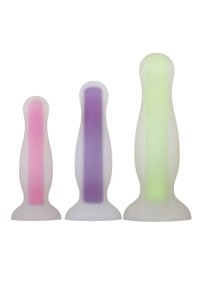 Evolved - Luminous Butt Plug - Assorted Sizes - Stag Shop