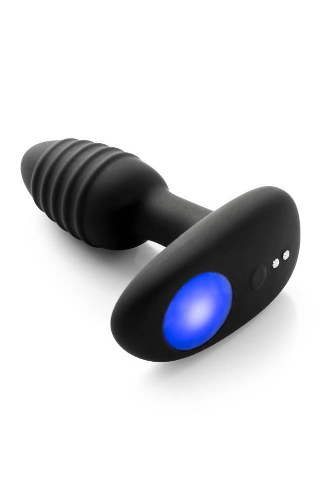 Ohmibod - Lumen - Bluetooth Vibrating Silicone Anal Plug - Black - Stag Shop