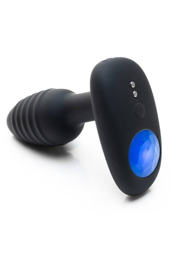 Ohmibod - Lumen - Bluetooth Vibrating Silicone Anal Plug - Black - Stag Shop