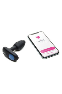 Thumbnail for Ohmibod - Lumen - Bluetooth Vibrating Silicone Anal Plug - Black - Stag Shop