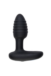 Thumbnail for Ohmibod - Lumen - Bluetooth Vibrating Silicone Anal Plug - Black - Stag Shop