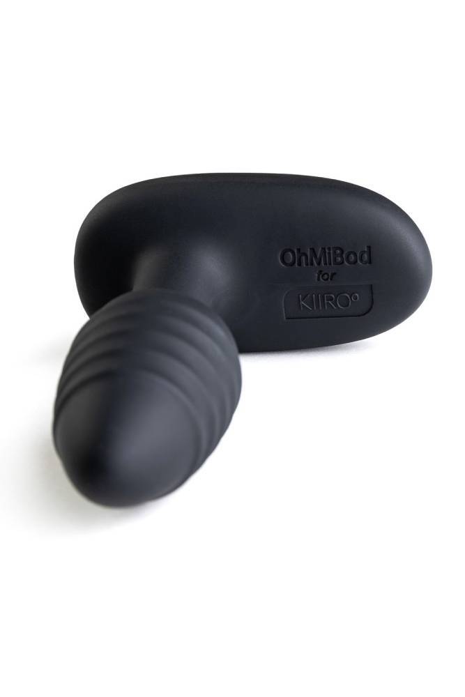 Ohmibod - Lumen - Bluetooth Vibrating Silicone Anal Plug - Black - Stag Shop