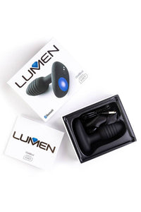 Thumbnail for Ohmibod - Lumen - Bluetooth Vibrating Silicone Anal Plug - Black - Stag Shop