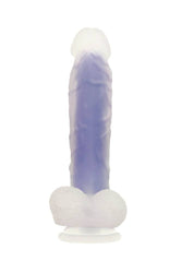 Evolved - Luminous Glow-In-The-Dark Dildo - Purple - Stag Shop