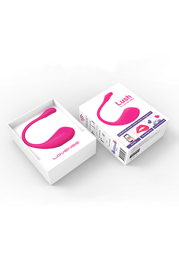 Lovense - Lush 2 Bluetooth Egg Vibrator - Pink - Stag Shop