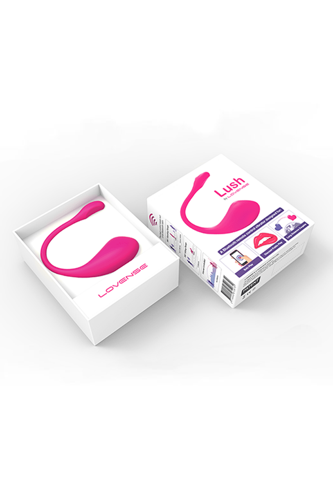 Lovense - Lush 2 Bluetooth Egg Vibrator - Pink - Stag Shop