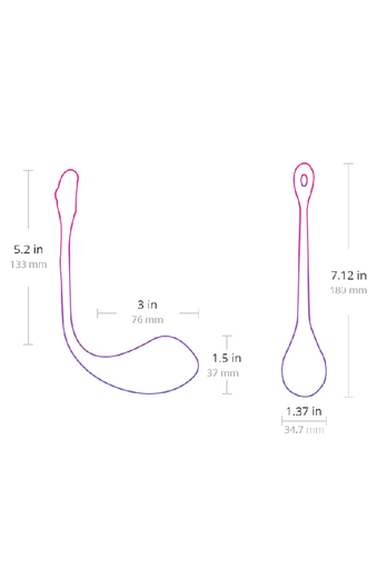 Lovense - Lush 2 Bluetooth Egg Vibrator - Pink - Stag Shop