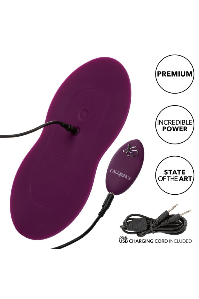 Cal Exotics - Lust - Remote Control Dual Lay-on Rider - Purple - Stag Shop