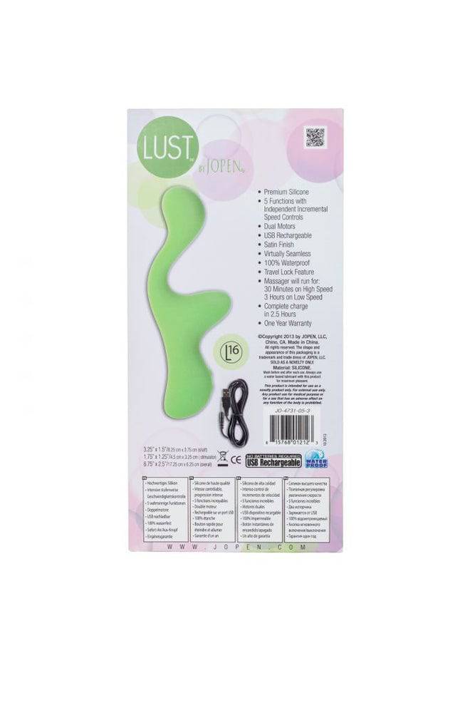 Jopen - Lust - L16 Vibrator - Lime Green - Stag Shop