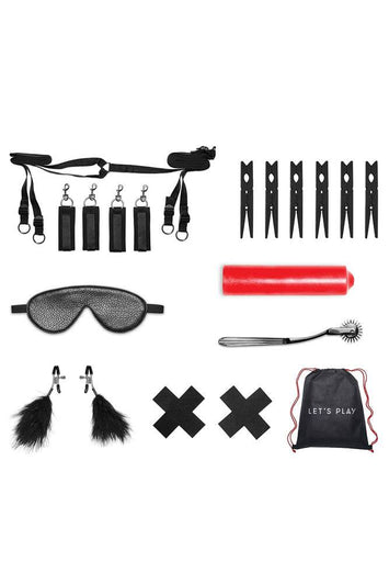 Electric Eel - Lux Fetish - Sensory Experience With Wartenberg Pinwheel 7PC Bedspreader Set - Stag Shop