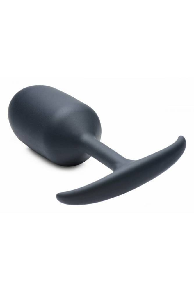 XR Brands - Heavy Hitters - Premium Silicone Weighted Anal Plug - XL - Stag Shop