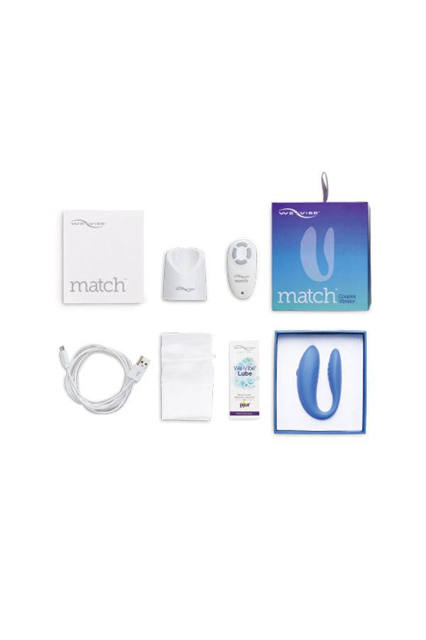 We-Vibe - Match Couples Vibrator - Periwinkle - Stag Shop