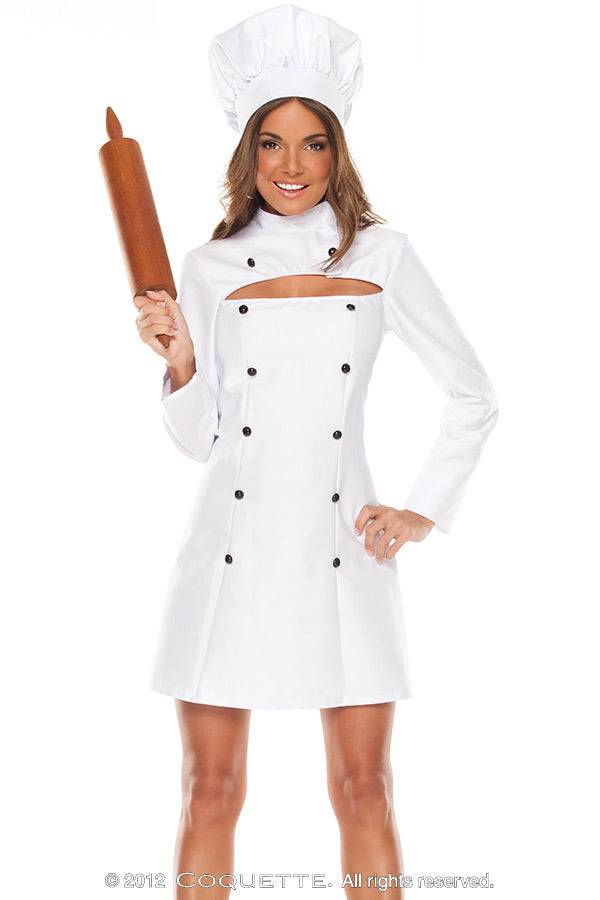 Coquette - M6135 - Chef RamsMe - White - Stag Shop