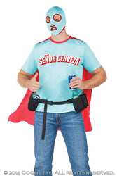 Coquette - M6549 - Senor Cerveza - Blue/ Red - Stag Shop