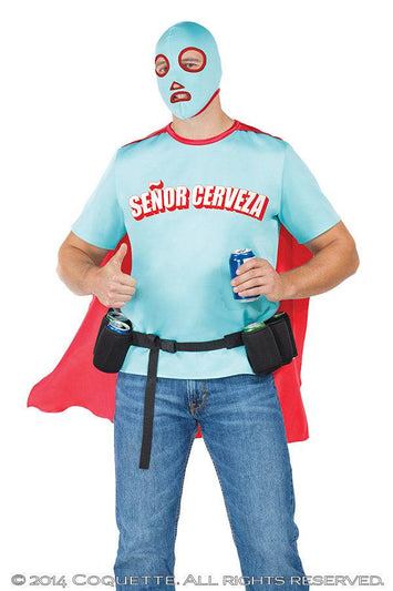 Coquette - M6549 - Senor Cerveza - Blue/ Red - Stag Shop