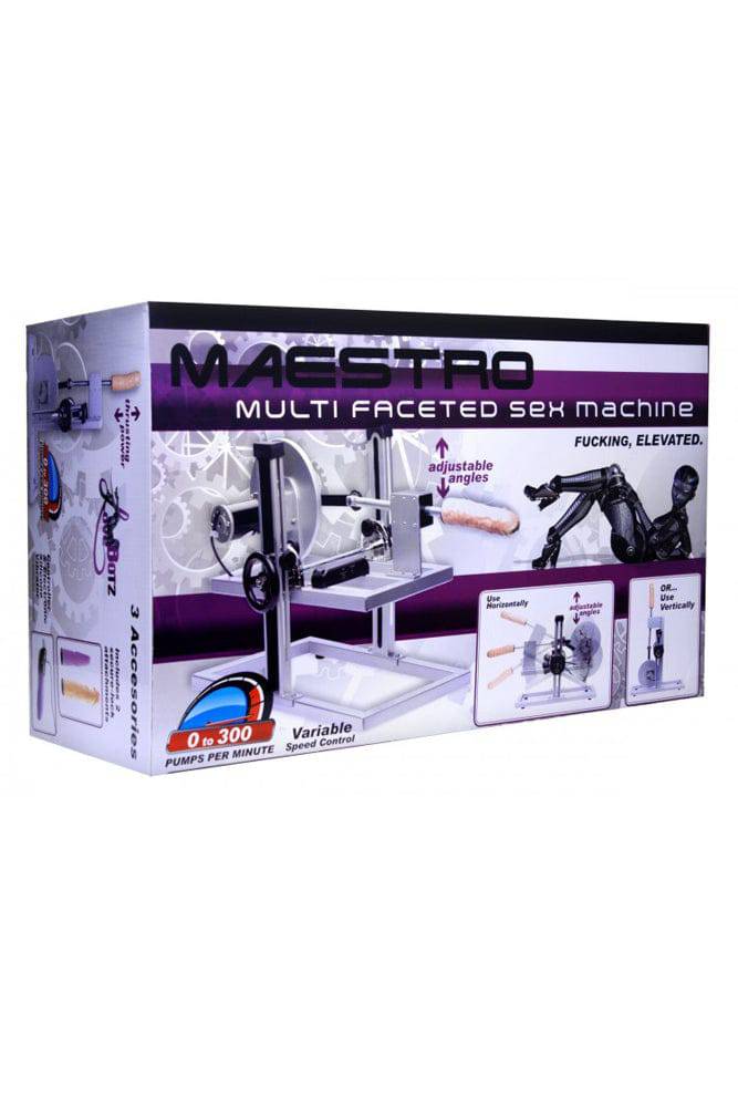 XR Brands - Lovebotz - Maestro Multi-Faceted Sex Machine - Stag Shop