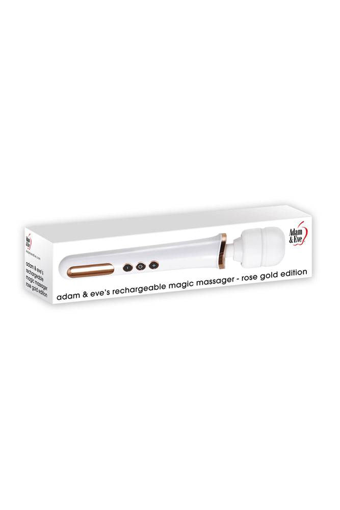 Adam & Eve - Magic Massager - Rechargeable Rose Gold Edition - Stag Shop