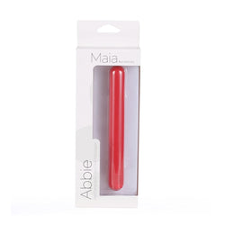 Maia Toys - Abbie Rechargeable X-Long Super Charged Bullet - Red - Stag Shop