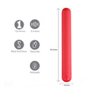 Maia Toys - Abbie Rechargeable X-Long Super Charged Bullet - Red - Stag Shop