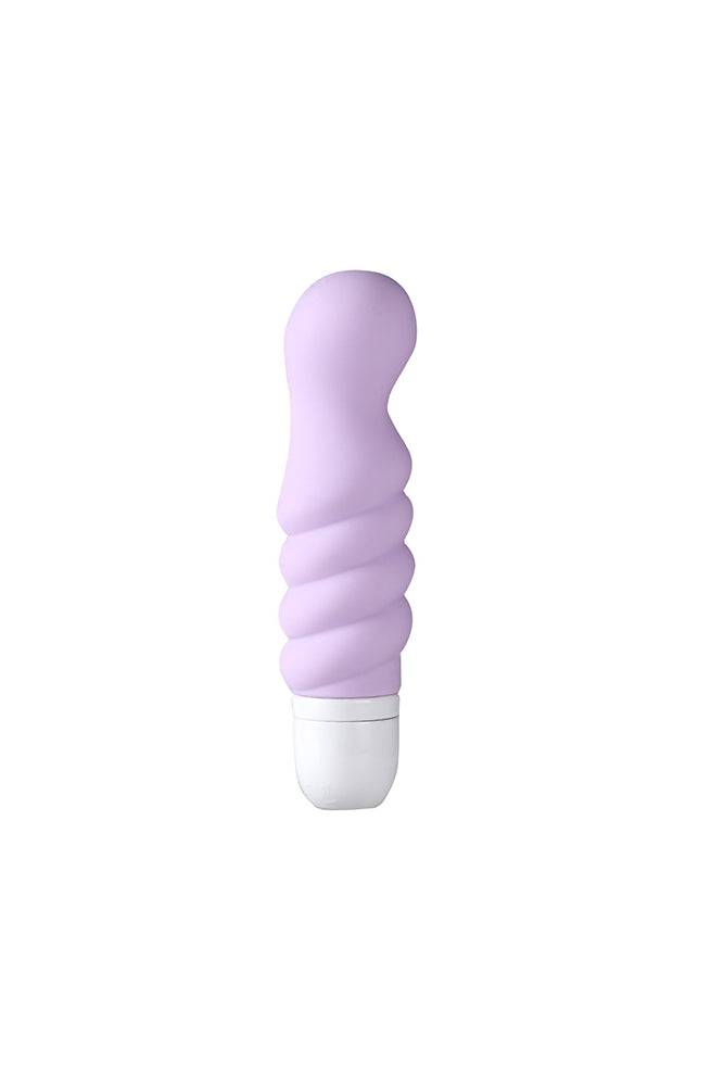 Maia Toys - Chloe Twisty G-Spot Mini Vibe - Purple - Stag Shop