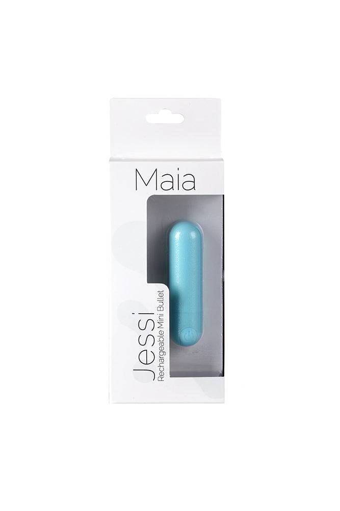 Maia Toys - Jessi Rechargeable Mini Bullet - Teal - Stag Shop