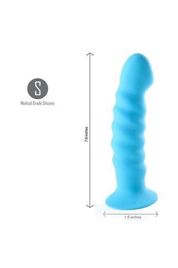 Maia Toys - Kendall Swirled Silicone Dildo - Stag Shop