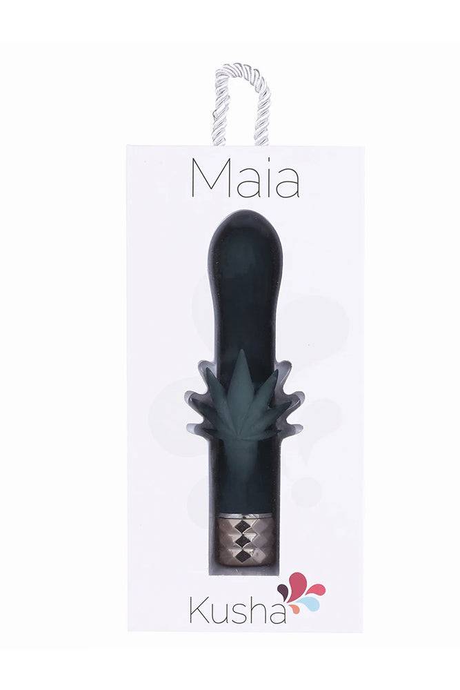 Maia Toys - Kusha Rechargeable G-Spot Vibrator - Green - Stag Shop