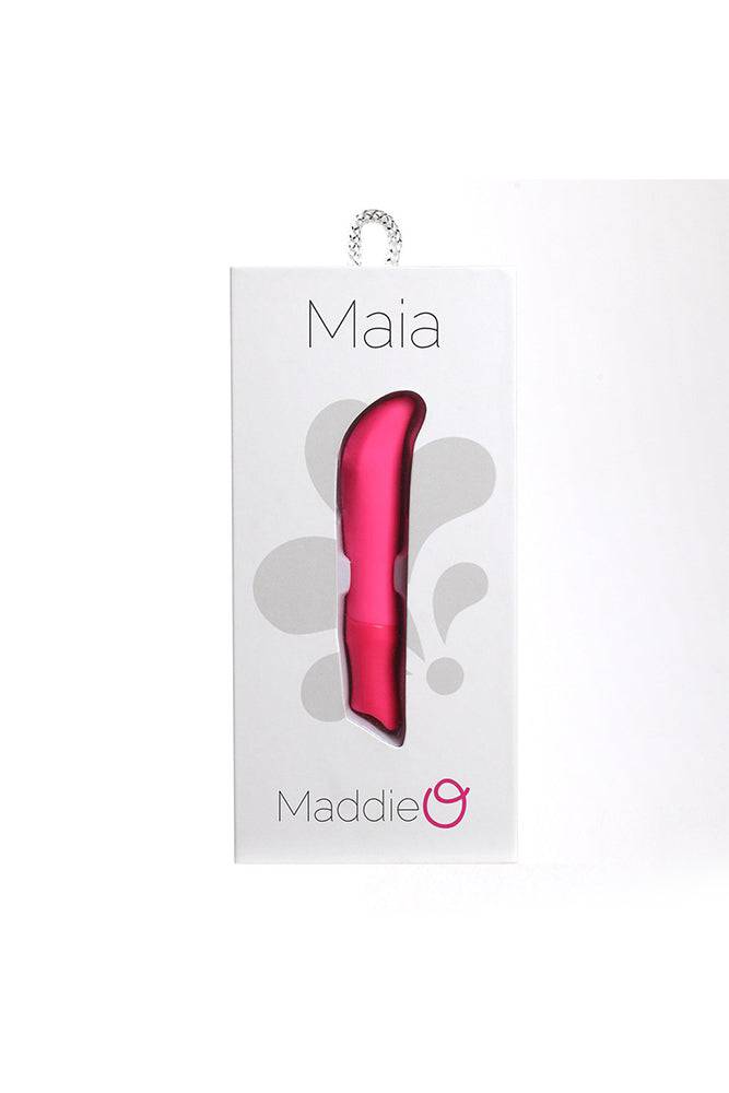 Maia Toys - Maddie Rechargeable Silicone G-Spot Bullet Vibe - Pink - Stag Shop