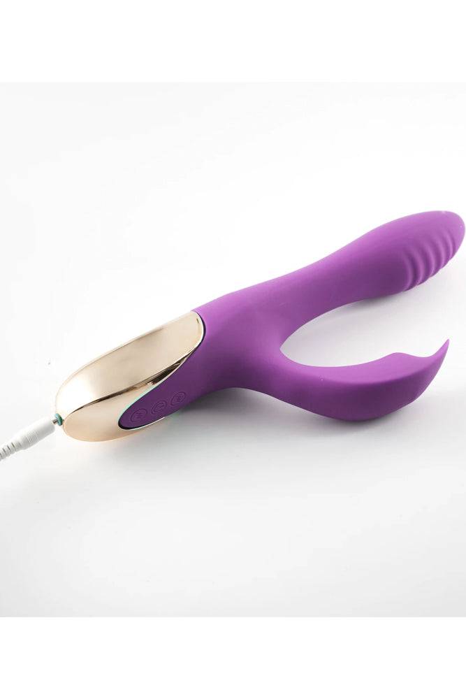 Maia Toys - Skyler Rechargeable Silicone Bendable Rabbit - Purple - Stag Shop