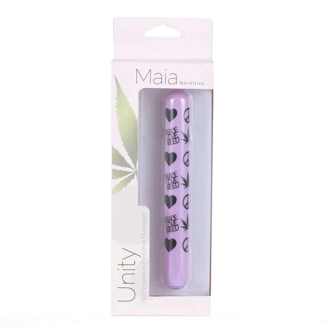 Maia Toys - Unity Rechargeable X-Long Bullet Violet - Purple - Stag Shop