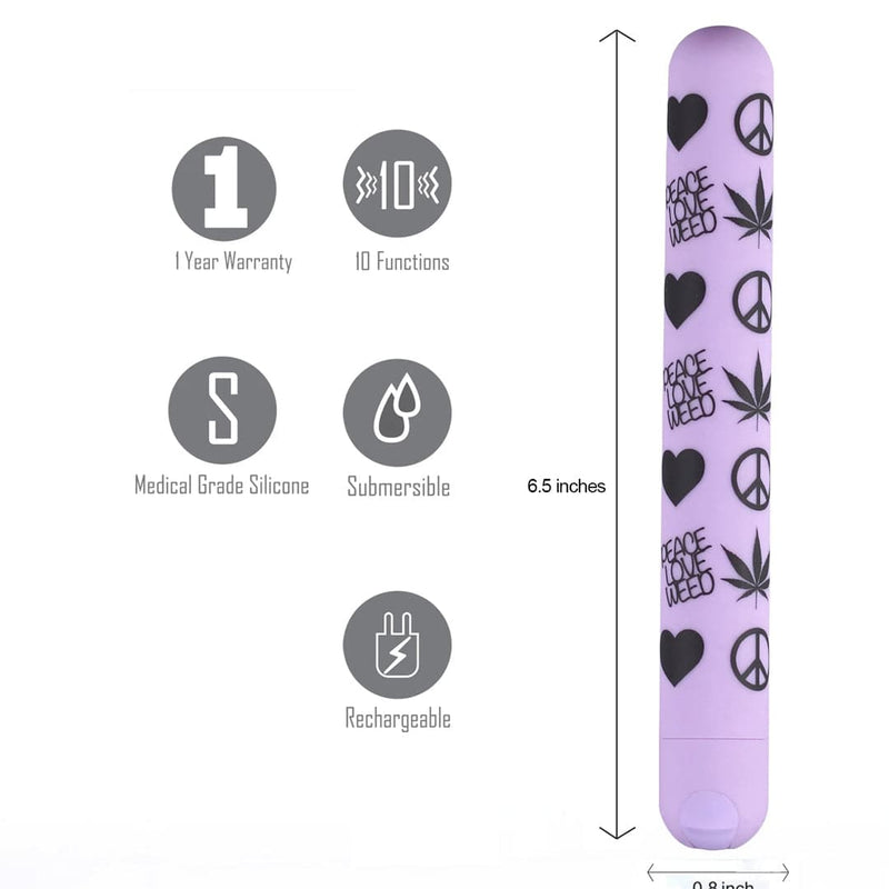 Maia Toys - Unity Rechargeable X-Long Bullet Violet - Purple - Stag Shop