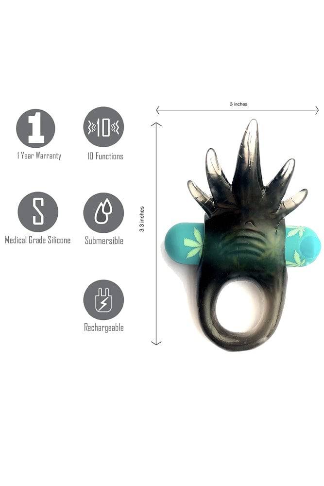 Maia Toys - Ziggy Rechargeable Vibrating Cock Ring - Stag Shop