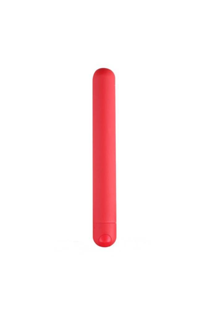 Maia Toys - Abbie Rechargeable X-Long Super Charged Bullet - Red - Stag Shop