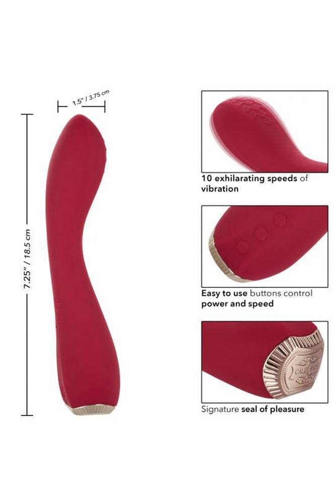 Cal Exotics - Uncorked - Malbec G-Spot Vibrator - Merlot - Stag Shop