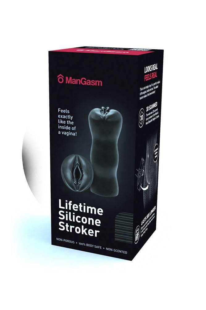 Mangasm - Lifetime Silicone Stroker - Assorted Colours - Stag Shop