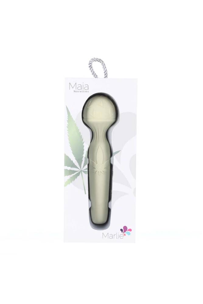 Maia Toys - Marlie Flexible Wand Vibrator - White - Stag Shop