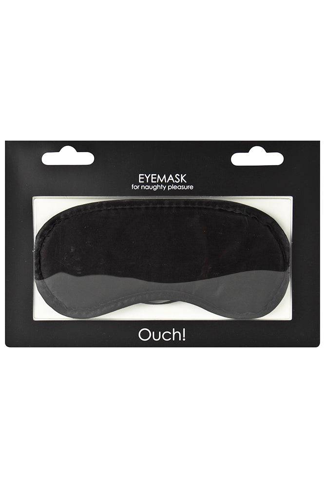 Ouch By Shots - Soft Eyemask / Blindfold - Black - Stag Shop